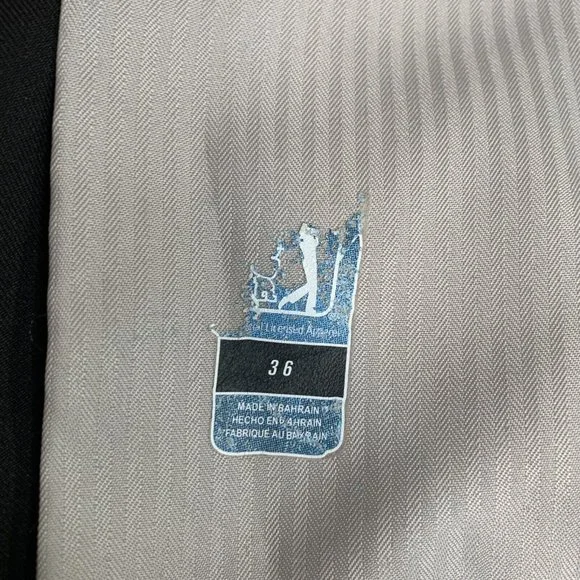 PGA Tour Shorts Mens Size 36 Black Golf Chino Flat Front Casual Cargo 5 pockets - Picture 9 of 9